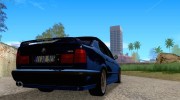 BMW E34 M5 - Stock для GTA San Andreas миниатюра 4