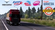 Русские Радиостанции 2.0 for Euro Truck Simulator 2 miniature 1