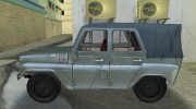 УАЗ 469 военный para GTA Vice City miniatura 2