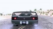 Ferrari F50 95 Spider v1.0.2 для GTA San Andreas миниатюра 3