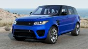 Range Rover Sport SVR (L494) 2017 v4.0 для BeamNG.Drive миниатюра 1