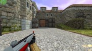 mp5 gray and red для Counter Strike 1.6 миниатюра 1