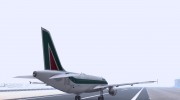 Airbus A320-214 Alitalia v.1.0 para GTA San Andreas miniatura 3