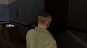 High Fade Haircut for Default CJ для GTA San Andreas миниатюра 3