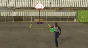 Green basketball ball by Vexillum para GTA San Andreas miniatura 7