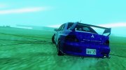 2007 Mitsubishi Lancer Evolution IX FQ-360 para GTA San Andreas miniatura 5