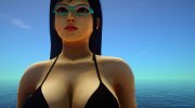 Kokoro Bikini With Glasses (UPDATE) para GTA San Andreas miniatura 3