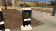 Winter Public Phone для GTA San Andreas миниатюра 1