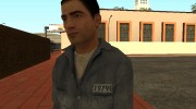 Vitos Prison Clothes (Short Hair) from Mafia II para GTA San Andreas miniatura 1