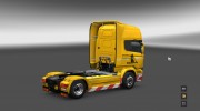 Skin Scania Streamline Rosneft para Euro Truck Simulator 2 miniatura 3