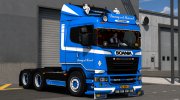 Scania R520 Danny vd Heuvel for Euro Truck Simulator 2 miniature 3