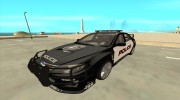 Subaru Impreza Police para GTA San Andreas miniatura 1