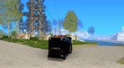Boxville S.W.A.T. van для GTA San Andreas миниатюра 4