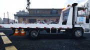 Ford Cargo 815 Tow Truck Porto Seguro для GTA 5 миниатюра 2