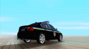 BMW 3 Series ДПС para GTA San Andreas miniatura 4