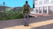 Backpacker HD Skin для GTA San Andreas миниатюра 3