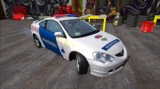 Acura RSX Type-S Magyar Rendorseg (Венгерская полиция) para GTA San Andreas miniatura 2