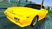 Mitsubishi Starion ESI-R 1986 для GTA Vice City миниатюра 1