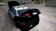 BMW M5 (F10) LAPD para GTA San Andreas miniatura 6