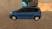 2006 Nissan Note MK1 для GTA San Andreas миниатюра 4