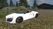 Audi R8 Spider v 1.1 для Farming Simulator 2013 миниатюра 2