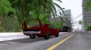 Dodge Charger Daytona Форсаж 6 для GTA San Andreas миниатюра 4