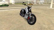 GTA V Western Motorcycle Nightblade V2 (v2) para GTA San Andreas miniatura 1