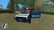 VW Golf Mk1 Yugoslav police для GTA Vice City миниатюра 1
