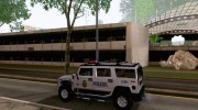 Hummer H2 Spanish Police para GTA San Andreas miniatura 2