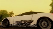 Lexus LFA для GTA San Andreas миниатюра 3