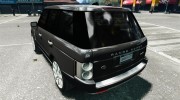 Range Rover Supercharged v1.0 для GTA 4 миниатюра 3
