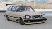 Toyota Starlet 3-door Drag Edition (KP61) 1981 для BeamNG.Drive миниатюра 1