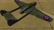 De-Havilland-Vampire ver 2.0 for GTA San Andreas miniature 4