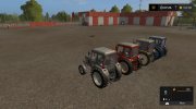 Пак тракторов МТЗ версия 1.2 para Farming Simulator 2017 miniatura 6