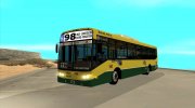 Todo Bus Agrale MT17 - Линия 98 для GTA San Andreas миниатюра 2