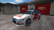 Audi RS4 Avant (B8) Hungarian Fire Dept for GTA San Andreas miniature 1