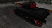 Черно-красные зоны пробития M4 Sherman for World Of Tanks miniature 3