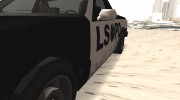 New Police Car для GTA San Andreas миниатюра 5