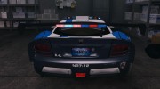 Dodge Viper SRT-10 ACR ELITE POLICE [ELS] for GTA 4 miniature 9