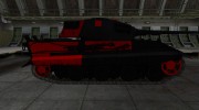 Черно-красные зоны пробития E-75 for World Of Tanks miniature 5