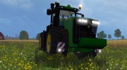 John Deere 9560R para Farming Simulator 2015 miniatura 5