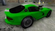 Dodge Viper GTS Drag para GTA San Andreas miniatura 3