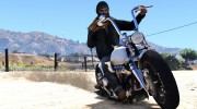 Harley-Davidson Knucklehead 2.0 для GTA 5 миниатюра 10