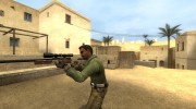 Six-colour Desert Camo AWP для Counter-Strike Source миниатюра 5