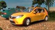 Dacia Sandero для Euro Truck Simulator 2 миниатюра 3