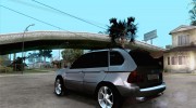 BMW X5 для GTA San Andreas миниатюра 3