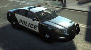 Vapid Police Interceptor из GTA 5 (Non-ELS) para GTA 4 miniatura 1