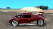 Bugatti Veyron Super Sport para GTA San Andreas miniatura 2