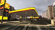 Shell Petrol Station V2 Updated для GTA 4 миниатюра 2