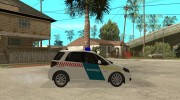 Suzuki SX-4 Hungary Police для GTA San Andreas миниатюра 5